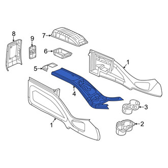 Dodge OE - Front Console Trim Panel