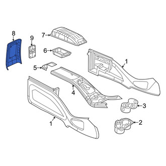 Dodge OE - Front Console Trim Panel