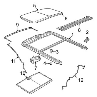 Dodge OE - Roof - Sunroof