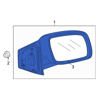 Dodge OE - Front Left Door Mirror