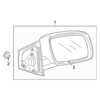 Dodge OE - Front Door - Outside Mirrors