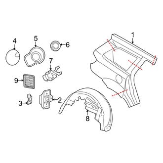 Dodge OE - Quarter Panel & Components