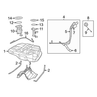 Dodge OE - Fuel System Components