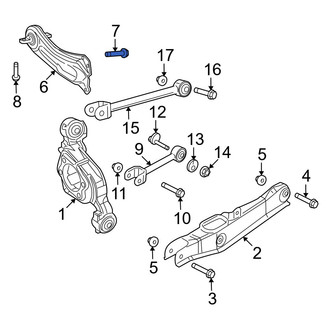 Dodge OE - Suspension Trailing Arm Bolt