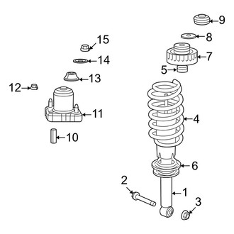 Dodge OE - Rear Suspension - Struts & Components (FWD)