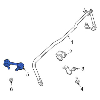 Dodge OE - Rear Suspension Stabilizer Bar Link