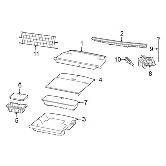 Dodge OE - Rear Body & Floor - Interior Trim
