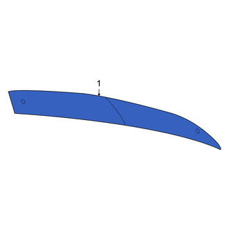 Dodge OE - Rear Liftgate Glass