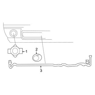 Dodge OE - Front Lamps - Fog Lamps (1500 Regular Cab / Quad Cab)
