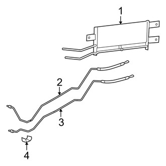 Dodge OE - Cooling - Trans Oil Cooler (3.7L)