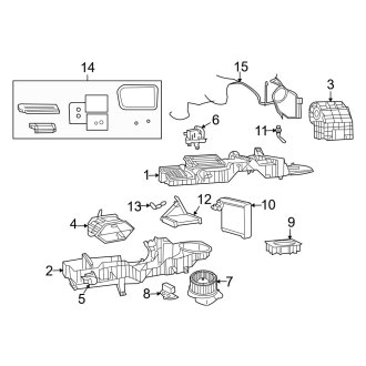 2008 Dodge Ram OEM A/C & Heating Parts - Systems | CARiD