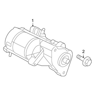Dodge OE - Electrical - Starter (1500 Regular Cab / Quad Cab 5.7L)
