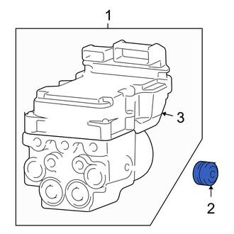 Dodge OE - ABS Hydraulic Actuator Grommet