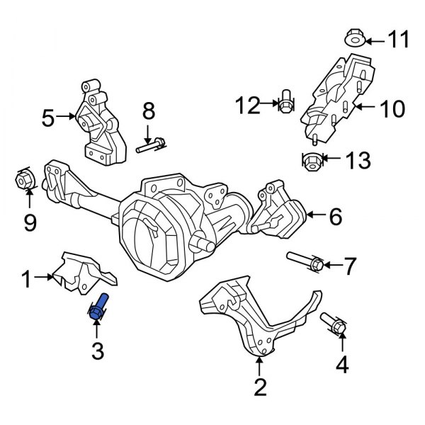 Automatic Transmission Mount Bolt