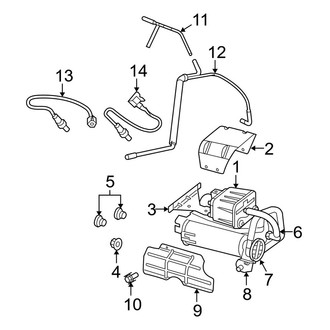 Dodge OE - Emission System - Emission Components (3.7L)