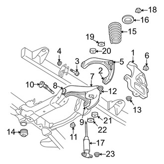 Dodge OE - Front Suspension - Suspension Components (1500 Regular Cab / Quad Cab RWD)
