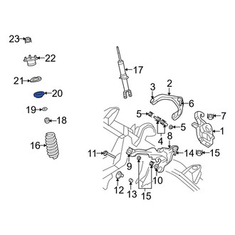 Dodge OE - Upper Coil Spring Insulator