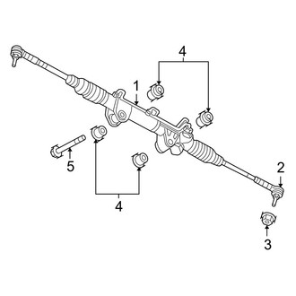 Dodge OE - Steering Gear & Linkage (Regular Cab / Quad Cab RWD)