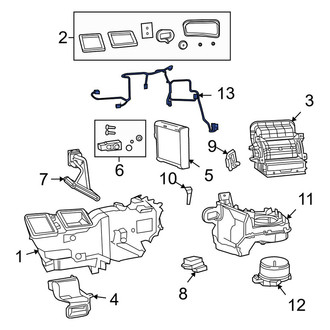 Dodge OE - HVAC System Wiring Harness