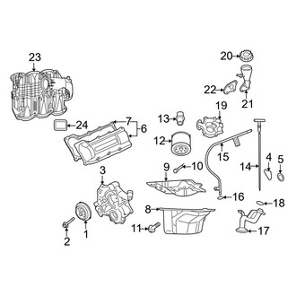 Dodge OE - Engine Parts (3.7L)