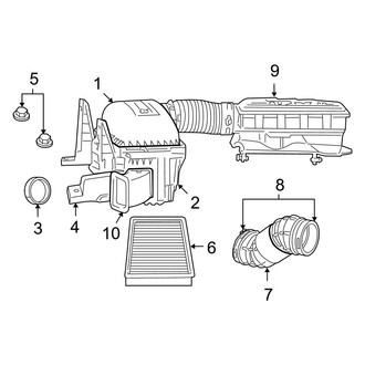 Dodge OE - Engine - Air Intake (1500 5.7L)