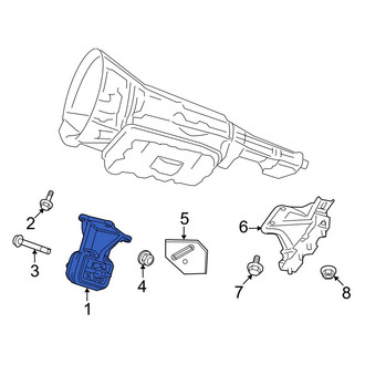 Dodge OE - Left Engine Mount