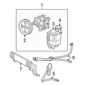 Dodge OE - Steering Gear & Linkage - Pump & Hoses (1500)