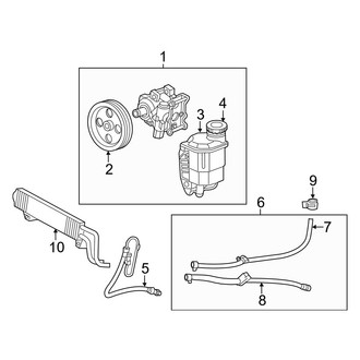 Dodge OE - Steering Gear & Linkage - Pump & Hoses (1500)