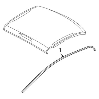 Dodge OE - Cab - Exterior Trim (Regular Cab), (1500 Regular Cab)