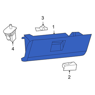 Dodge OE - Front Glove Box