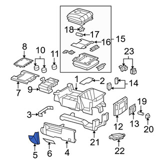Dodge OE - Right Console Panel