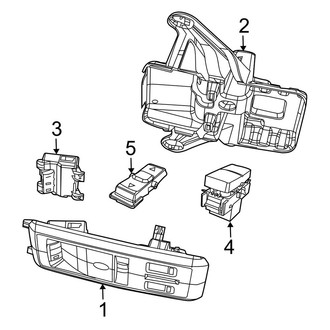 Dodge OE - Overhead Console