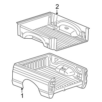Dodge OE - Pick Up Box - Box Assembly (1500)