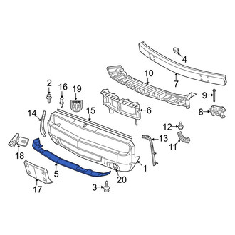 Dodge OE - Front Spoiler