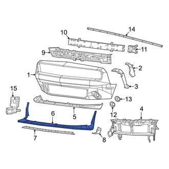 Dodge OE - Front Spoiler