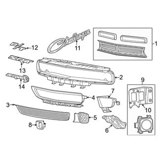 Dodge OE - Grille & Components