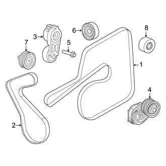 Dodge OE - Cooling - Belts & Pulleys