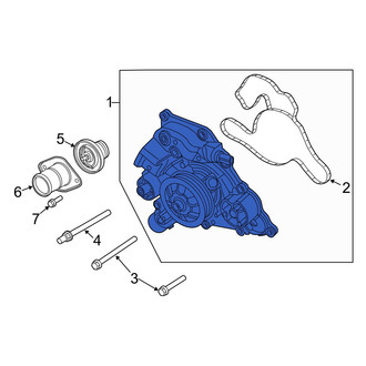 Dodge OE - Engine Water Pump