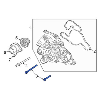 Dodge OE - Engine Timing Cover Bolt