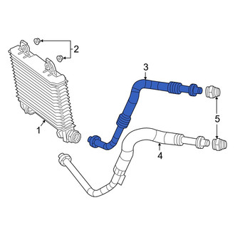 Dodge OE - Engine Oil Cooler Line
