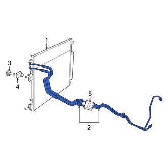 Dodge OE - Automatic Transmission Oil Cooler Hose Assembly
