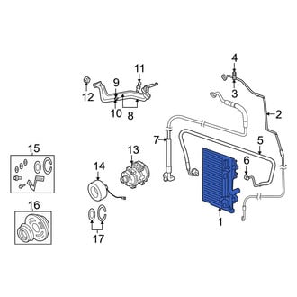 Dodge OE - A/C Condenser