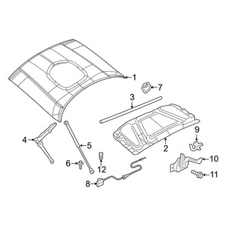 Dodge OE - Hood & Components (392 Hemi Scat Pack Shaker / R/T Plus Shaker / R/T Shaker)
