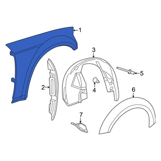 Dodge OE - Front Left Fender