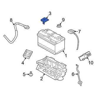 Dodge OE - Battery Terminal Cover