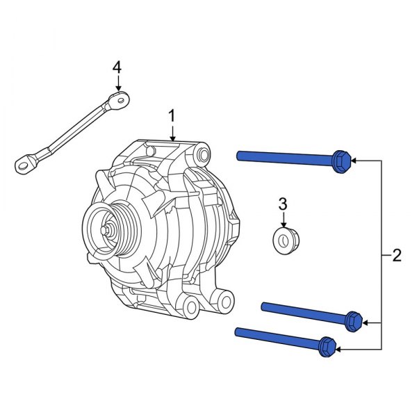 Alternator Bracket Bolt