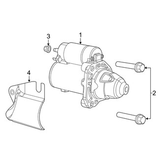 Dodge OE - Electrical - Starter (3.6L)