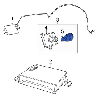Dodge OE - Keyless Entry Transmitter