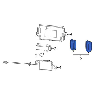 Dodge OE - Keyless Entry Transmitter