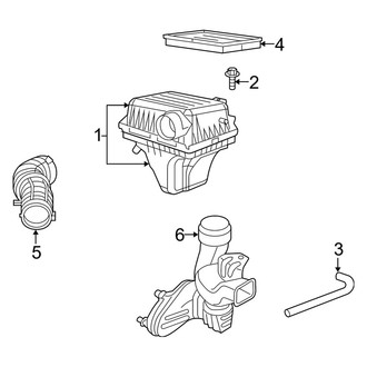 Dodge OE - Engine - Air Intake (3.5L)